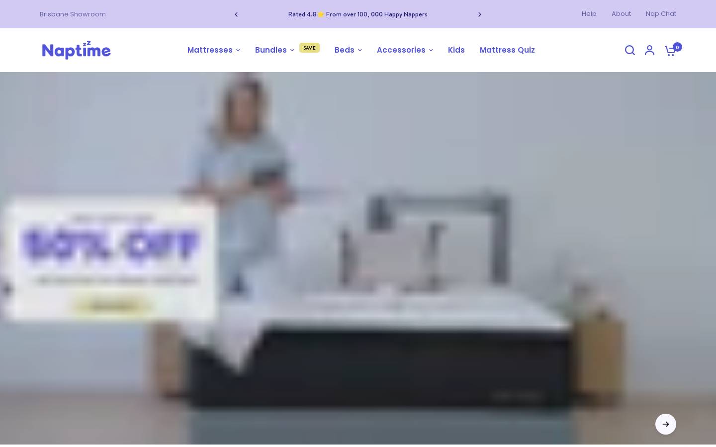 Mobile Mattress homepage screenshot
