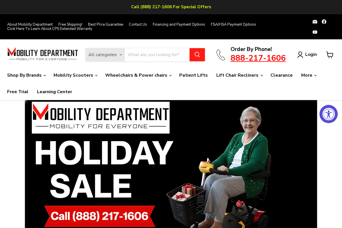 Mobilitydepartment homepage screenshot