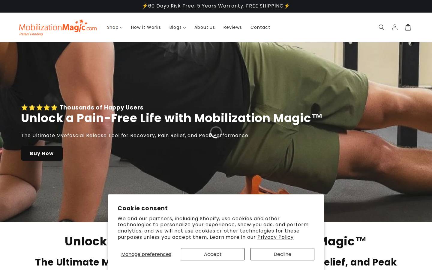 mobilizationmagic.com homepage screenshot