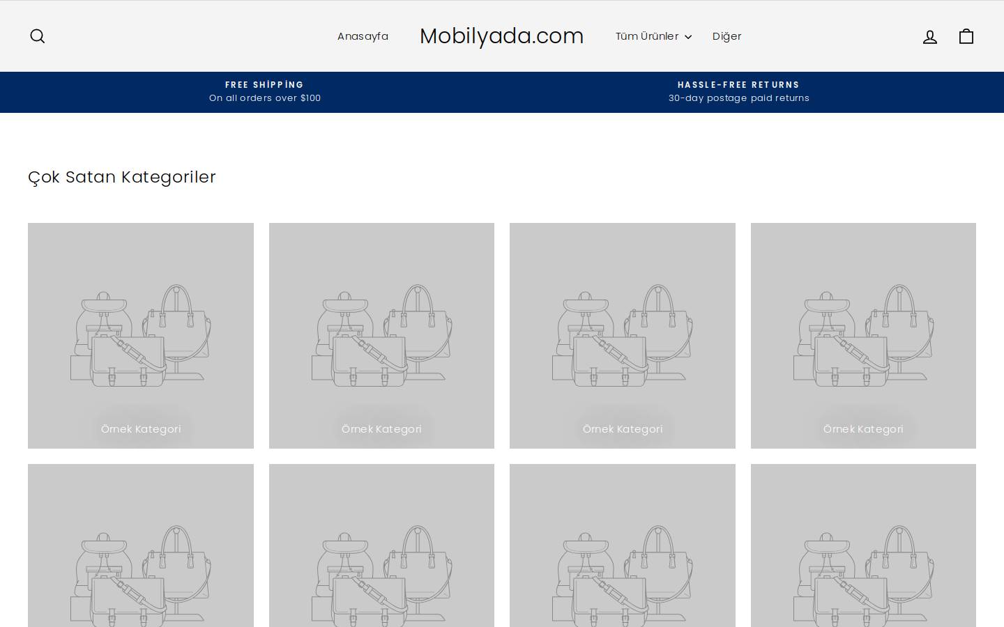 mobilyada.com homepage screenshot