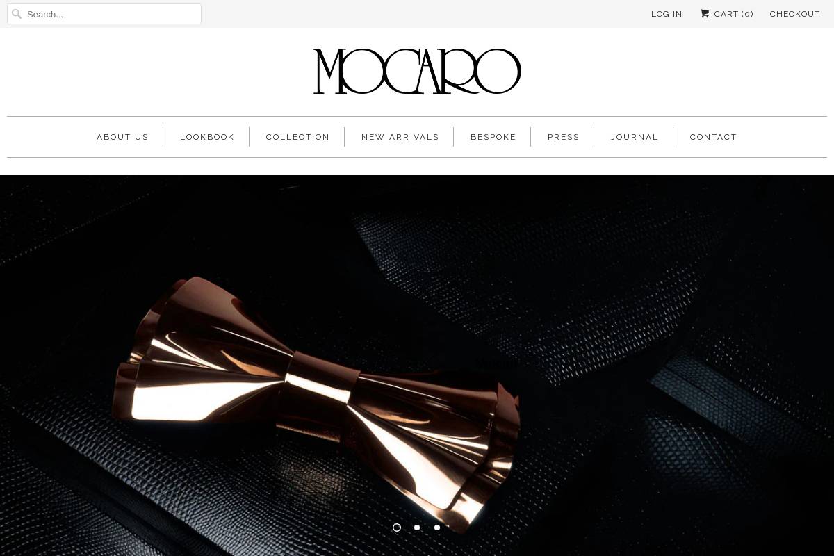 mocaro.co.uk homepage screenshot
