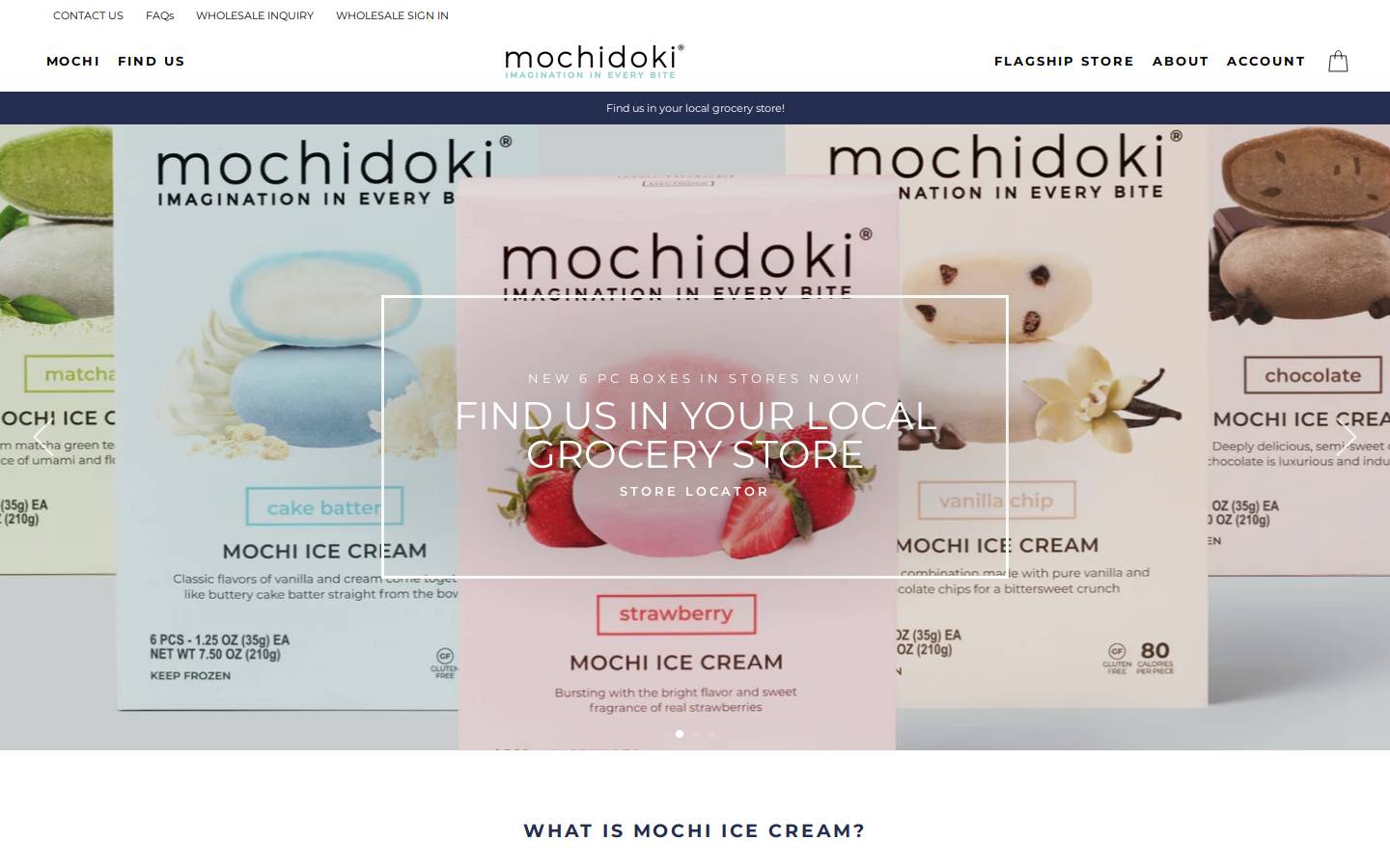 mochidoki.com homepage screenshot