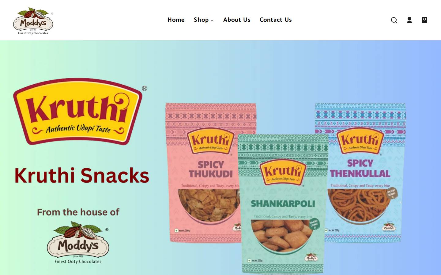 moddysretail.com homepage screenshot