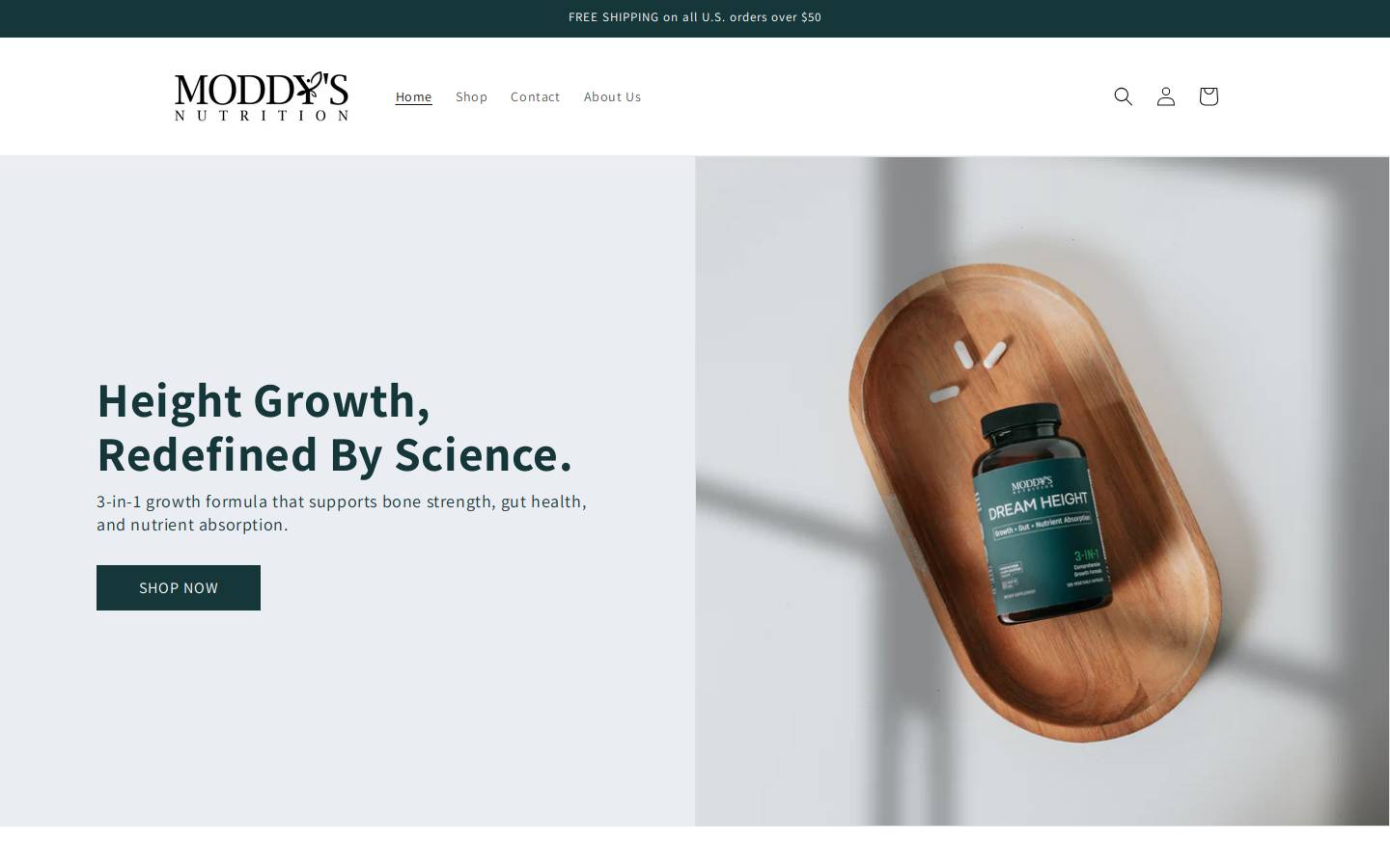 moddysusa.com homepage screenshot