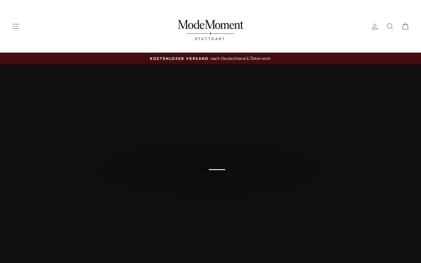 modemoment.de homepage screenshot
