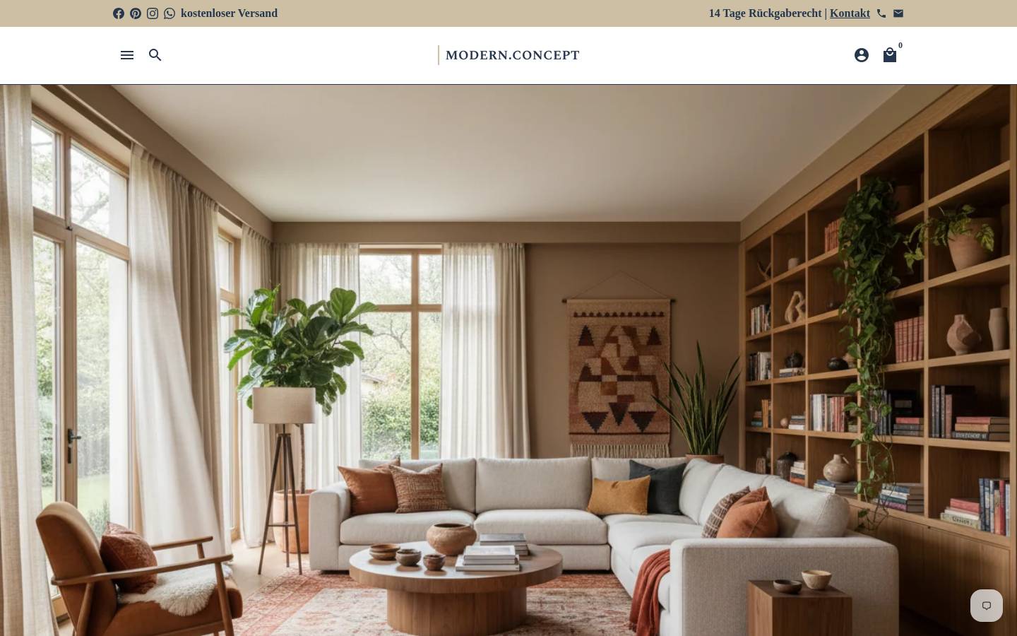 modern-concept.eu homepage screenshot