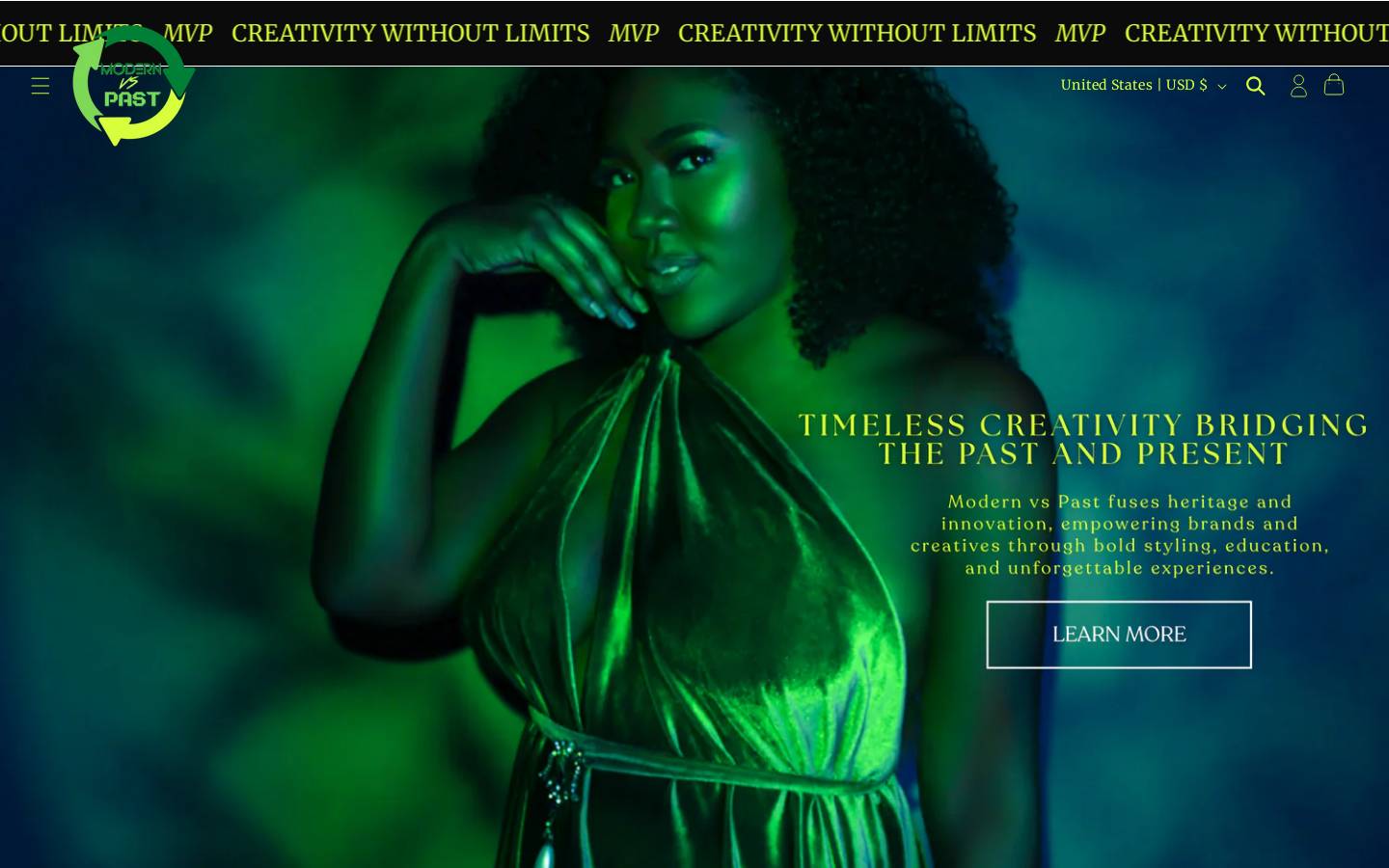 modernvspast.com homepage screenshot
