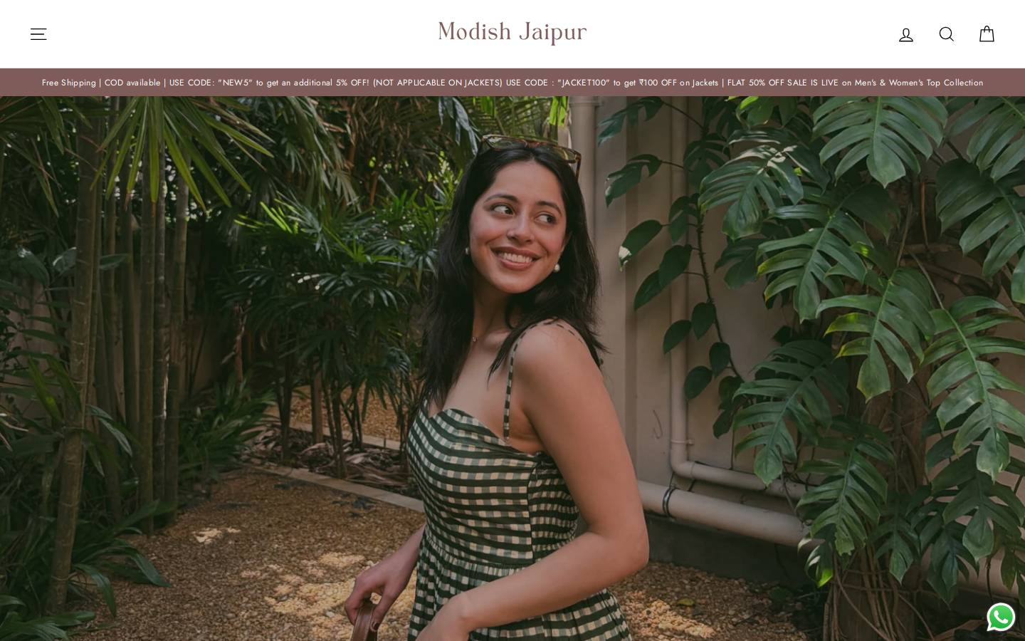 modishjaipur.com homepage screenshot