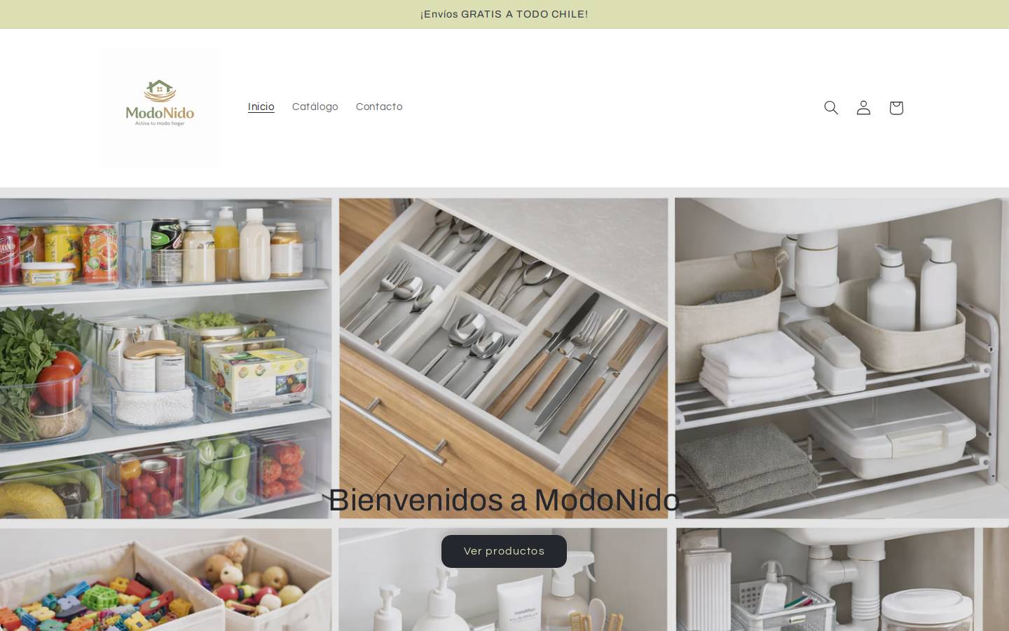 modonido.com homepage screenshot