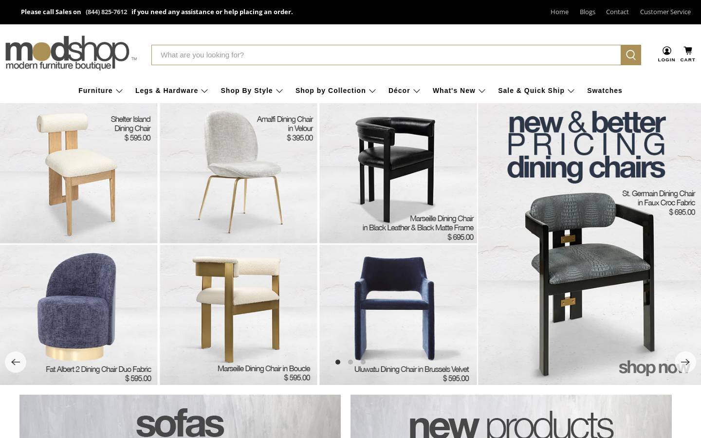 modshop1.com homepage screenshot