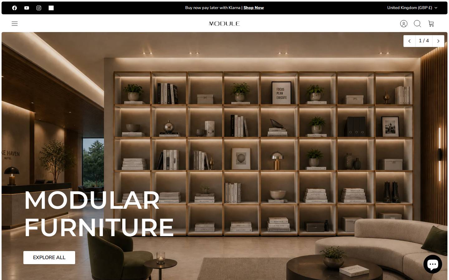 module-inc.com homepage screenshot