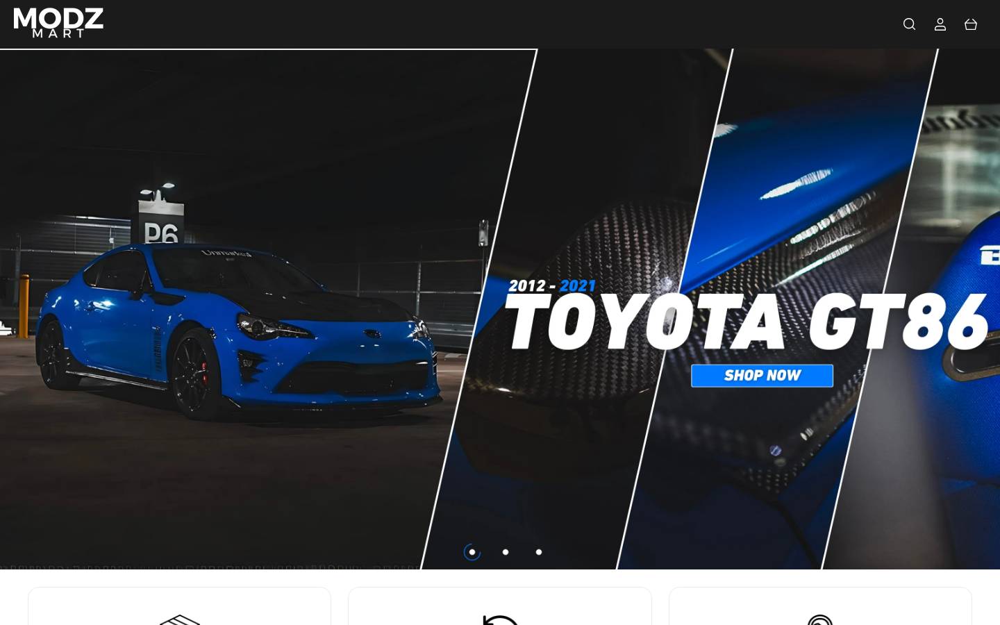 modzmart.com homepage screenshot