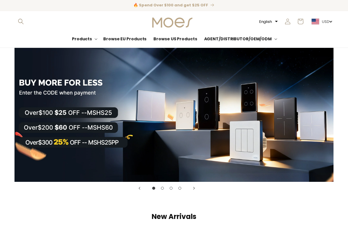 Moeshouse homepage screenshot