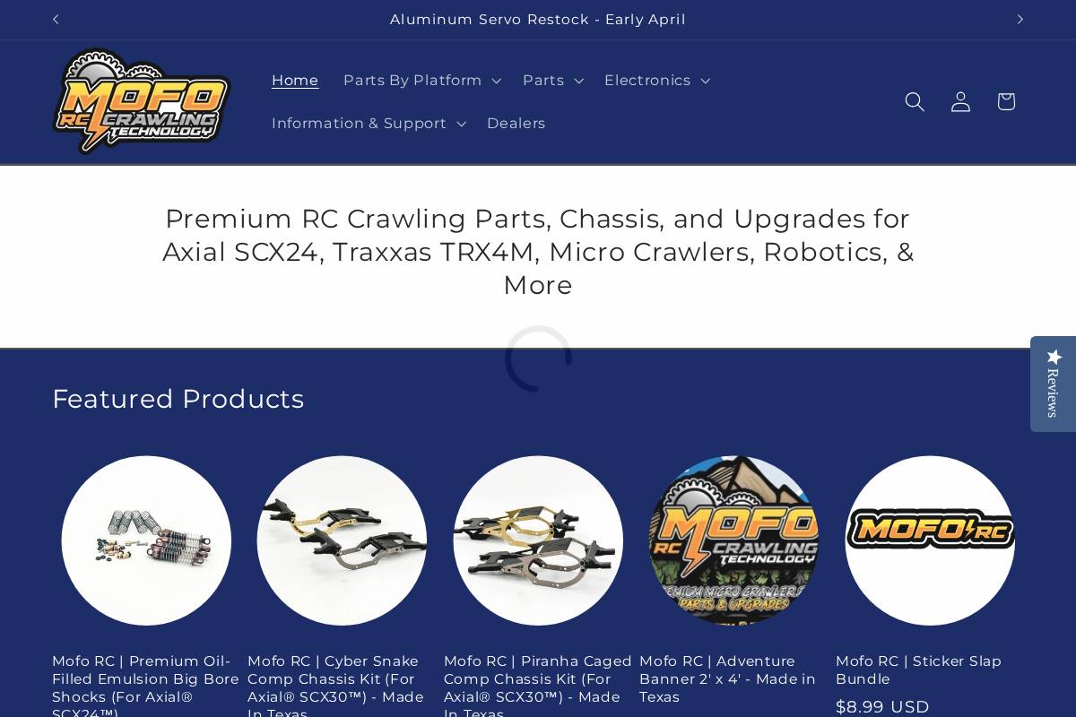 moforc.com homepage screenshot