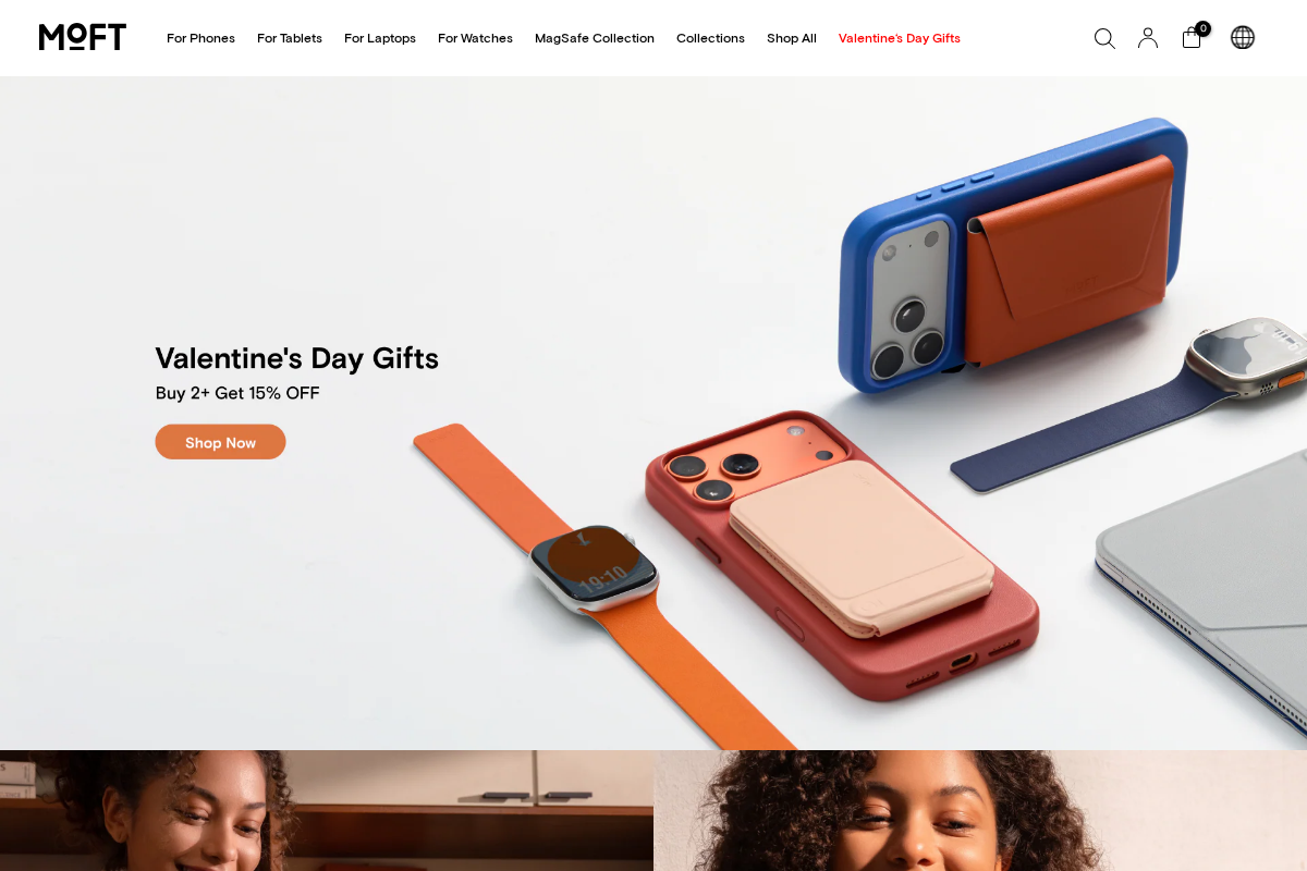 Moft homepage screenshot