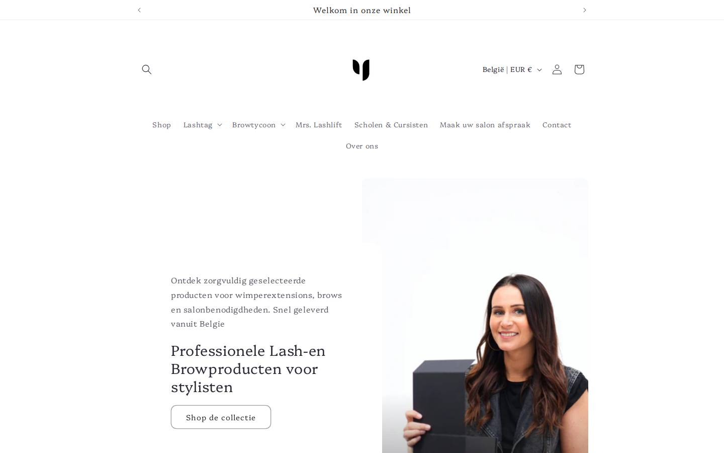 mohelli.be homepage screenshot