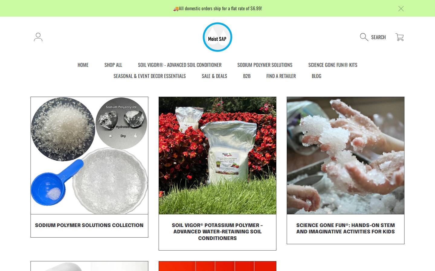 moistsap.com homepage screenshot