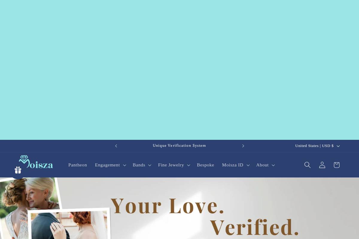 moisza.com homepage screenshot