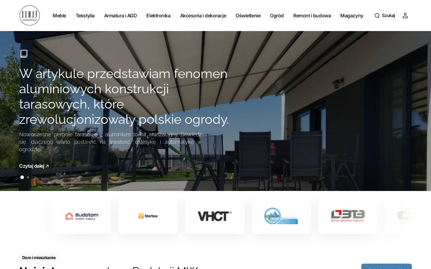 mojewnetrza.pl homepage screenshot