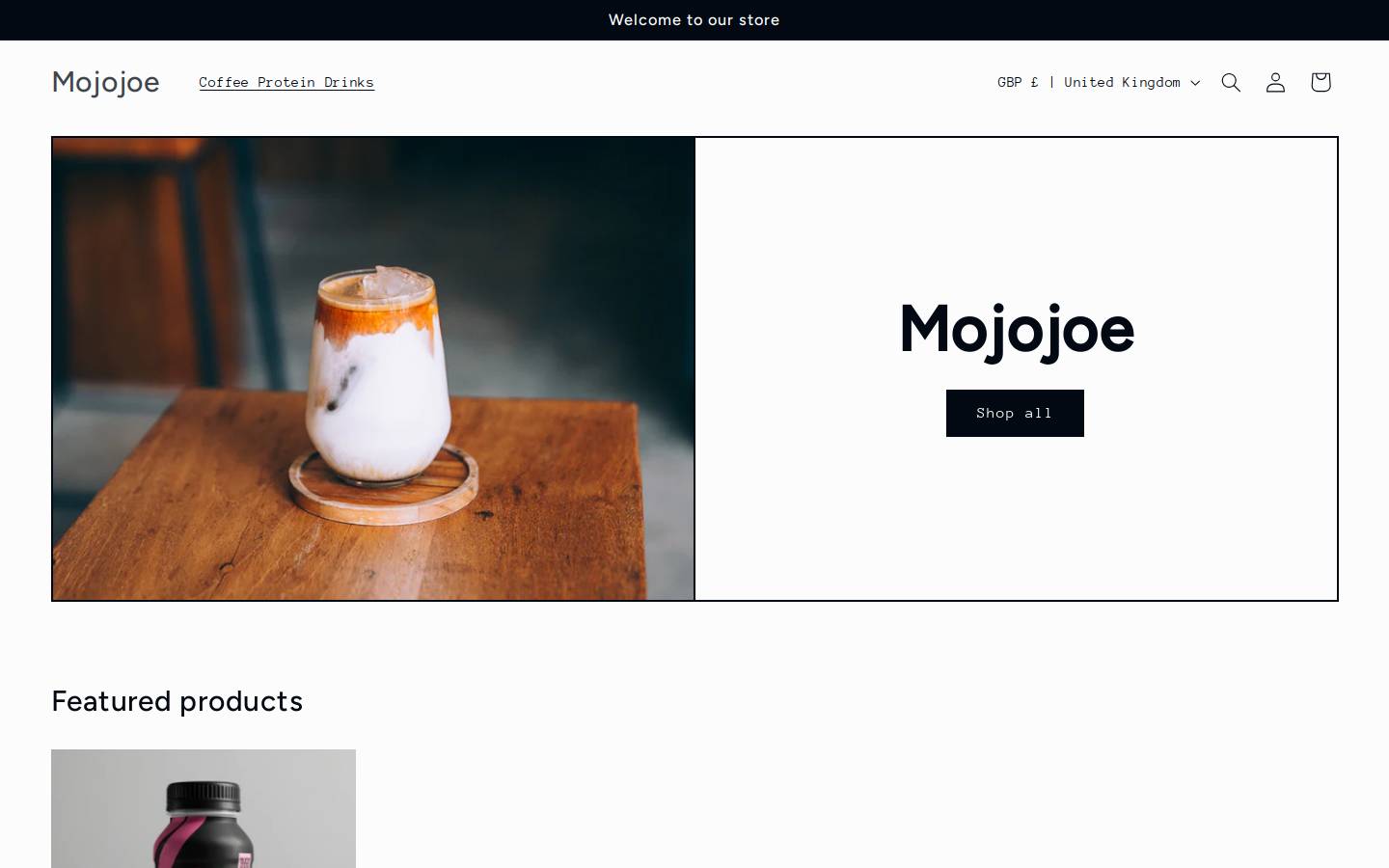 mojojoe.com homepage screenshot