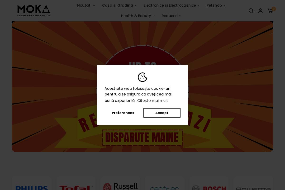 moka.ro homepage screenshot