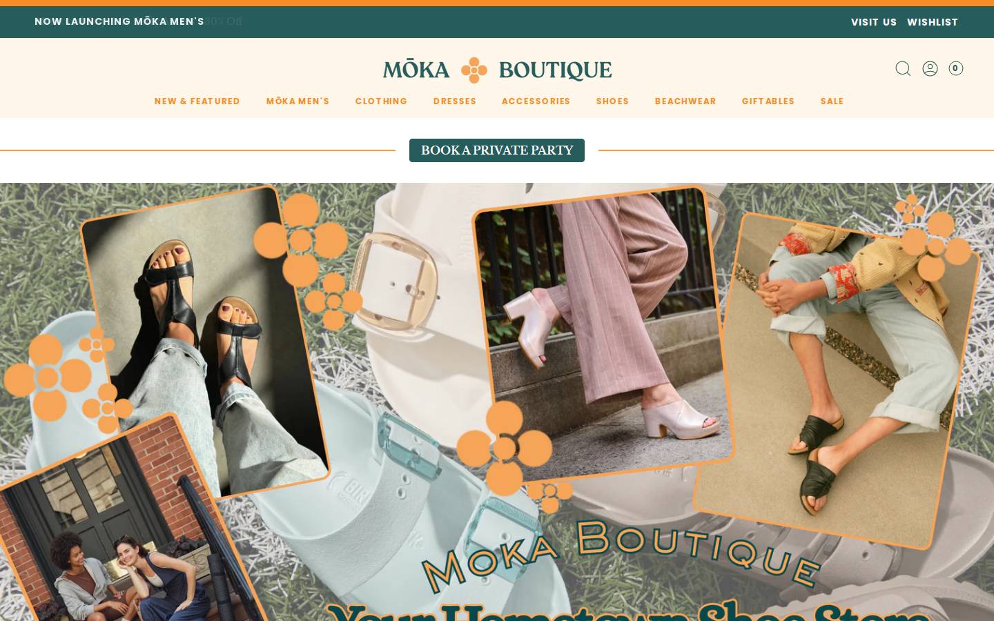 mokamontana.com homepage screenshot