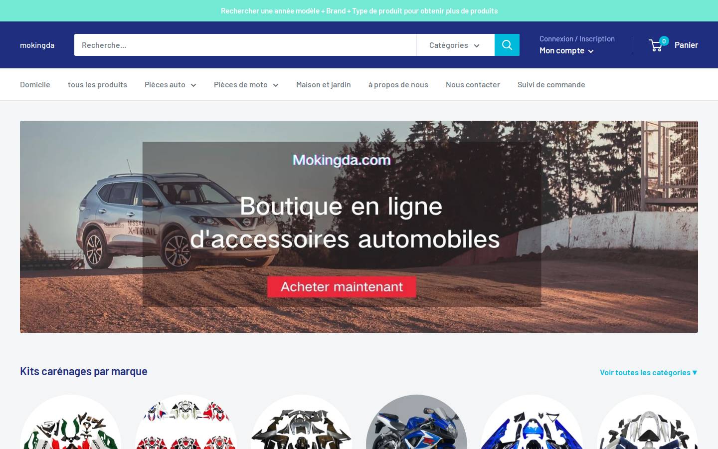 Mokingda homepage screenshot