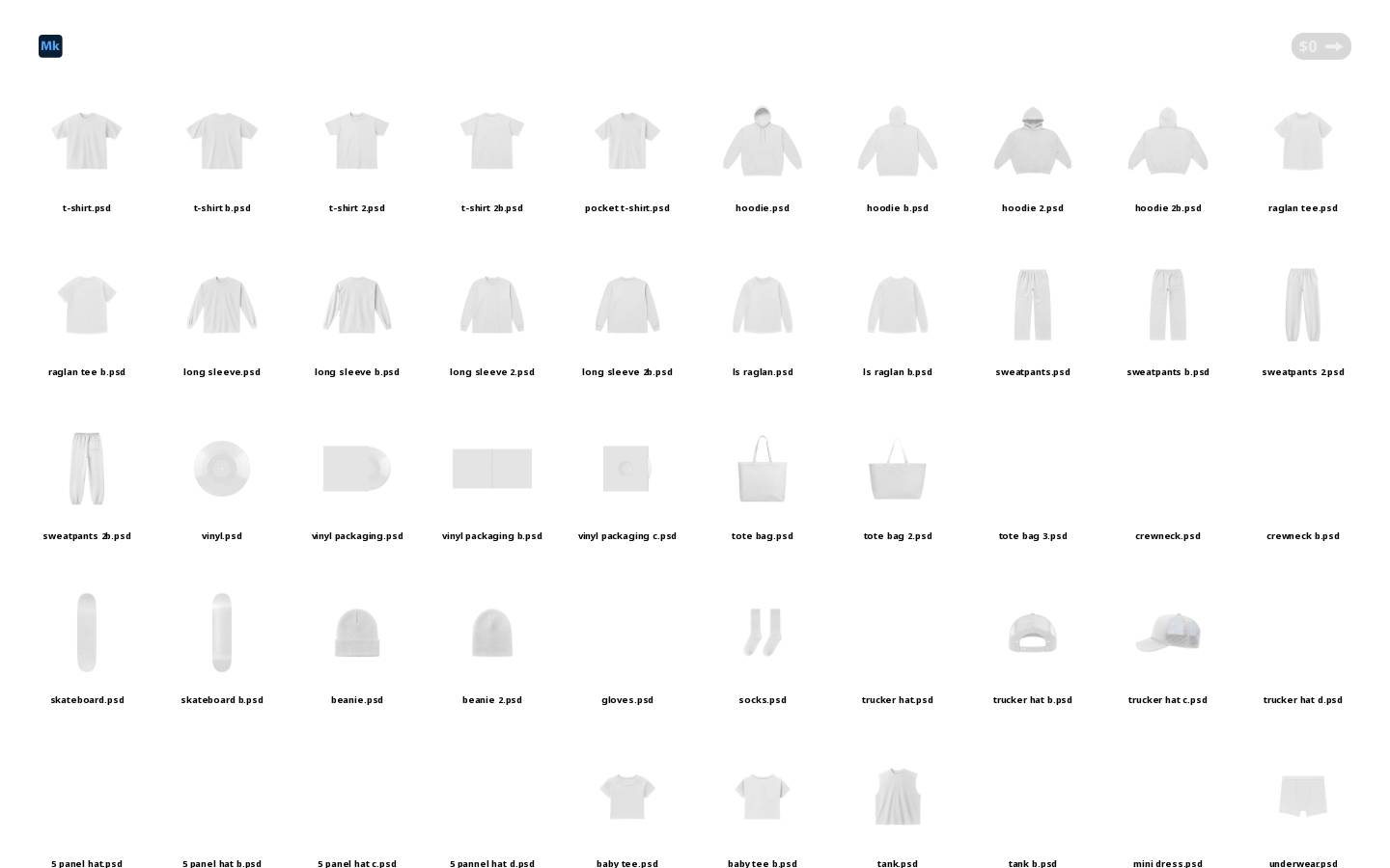 mokk.supply homepage screenshot