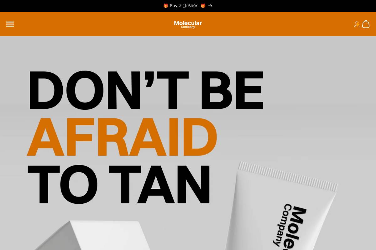 molecularcompany.com homepage screenshot