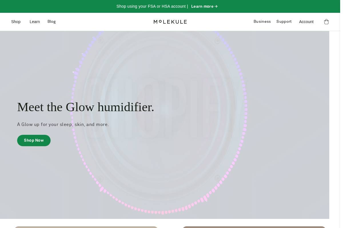 Molekule, Inc.  homepage screenshot
