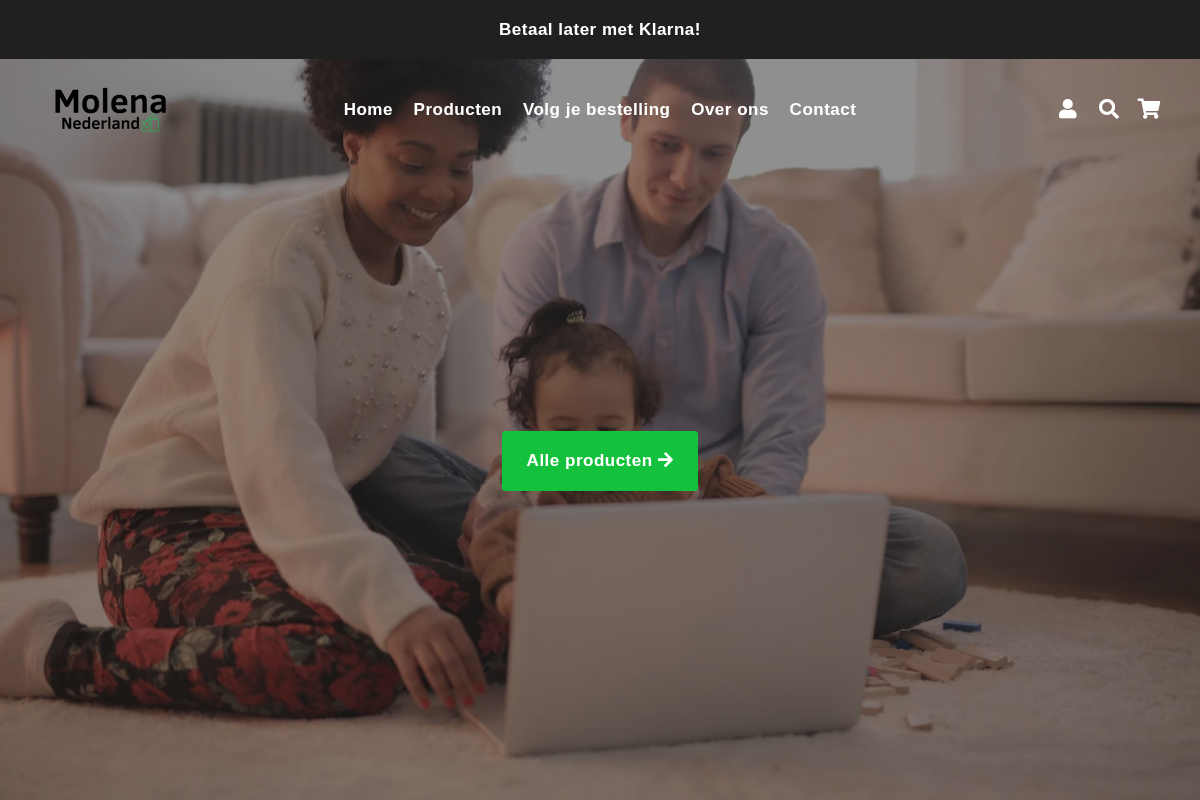 molenanl.nl homepage screenshot