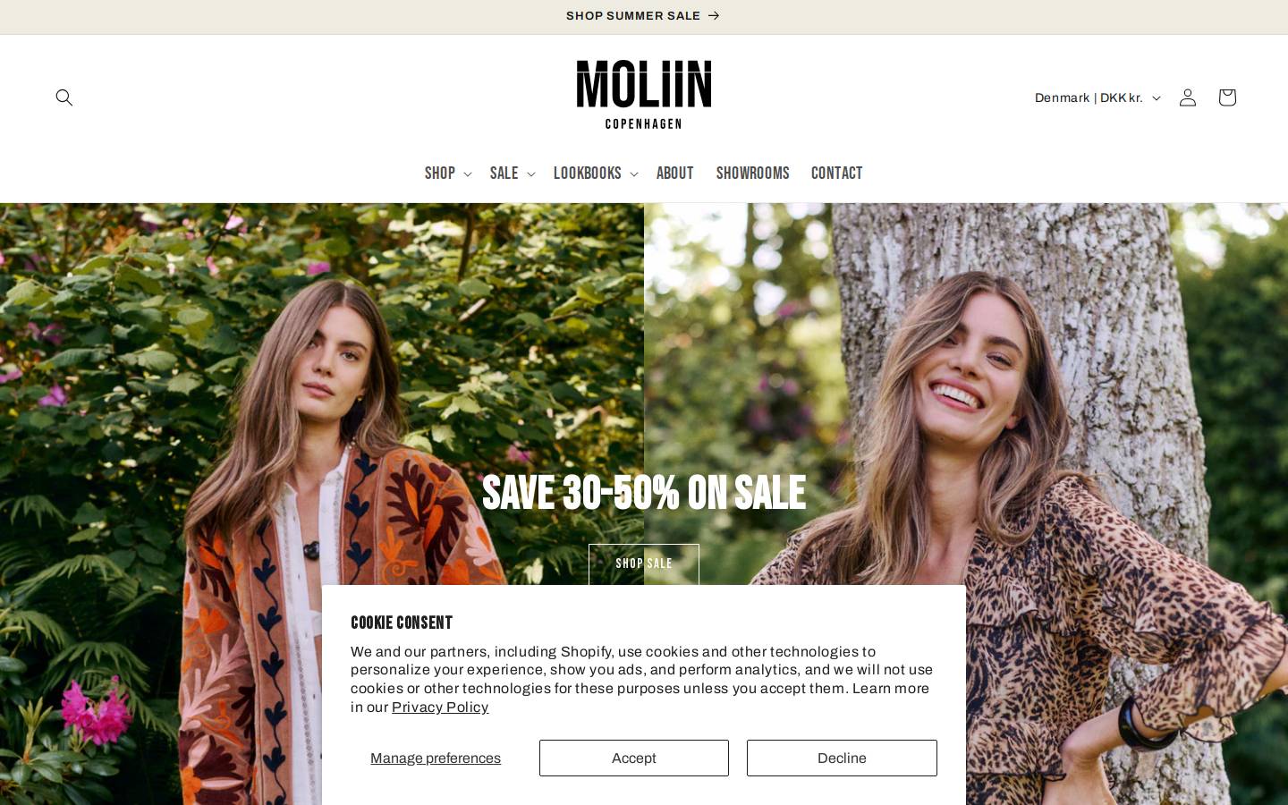 moliin.com homepage screenshot