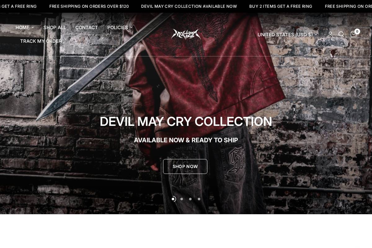 Molten homepage screenshot