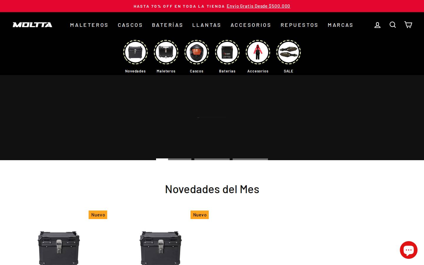 moltta.com homepage screenshot
