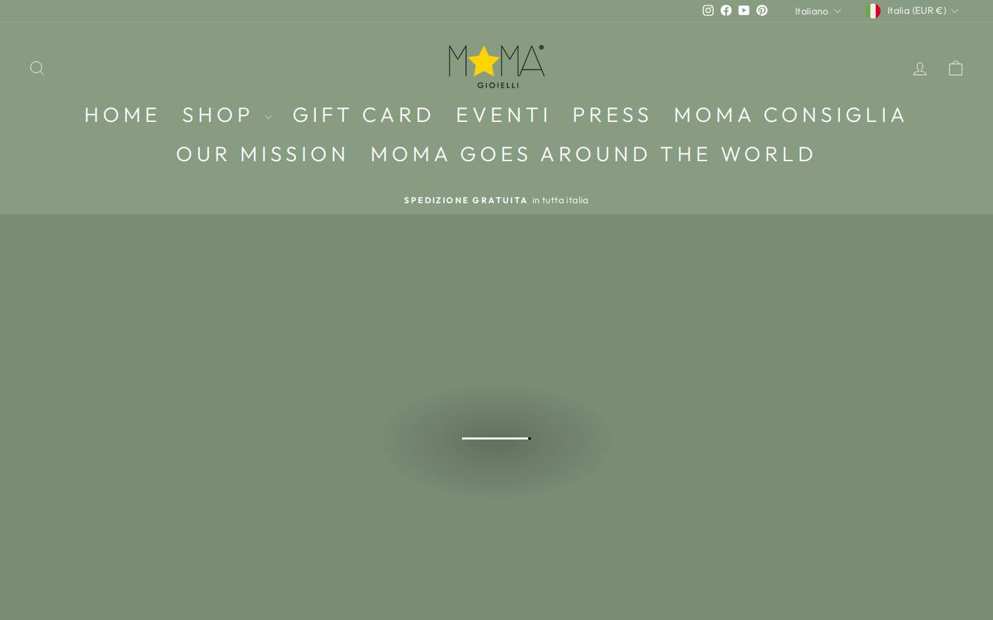 momagioielli.com homepage screenshot