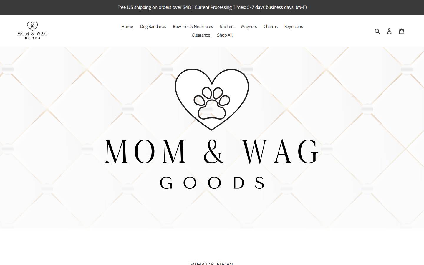 momandwag.com homepage screenshot