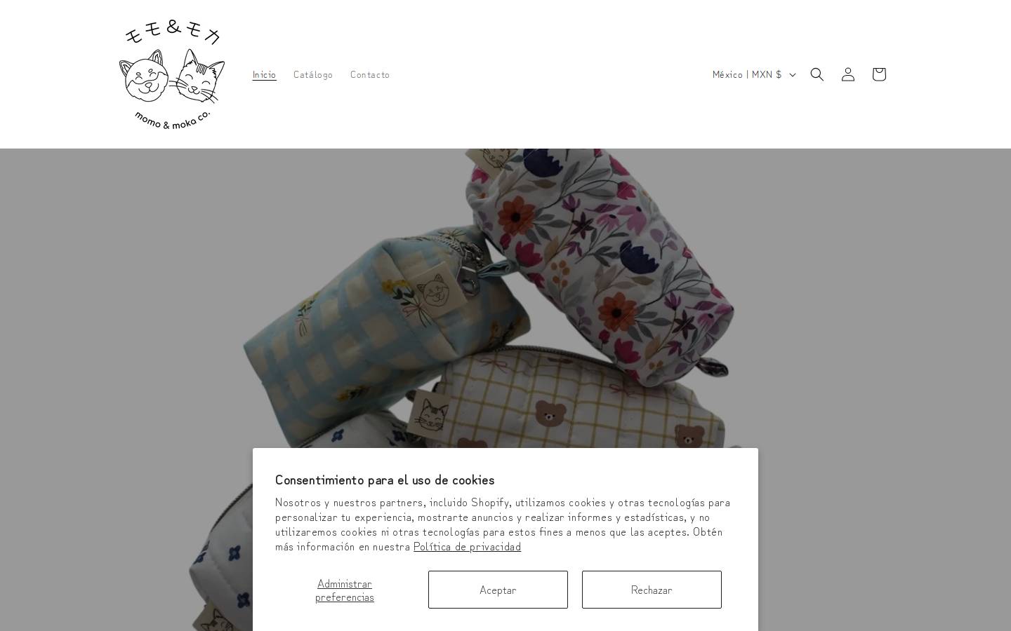 momomoka.com homepage screenshot