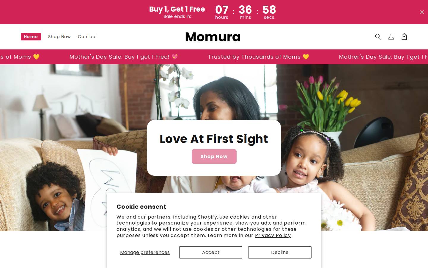momuraco.com homepage screenshot