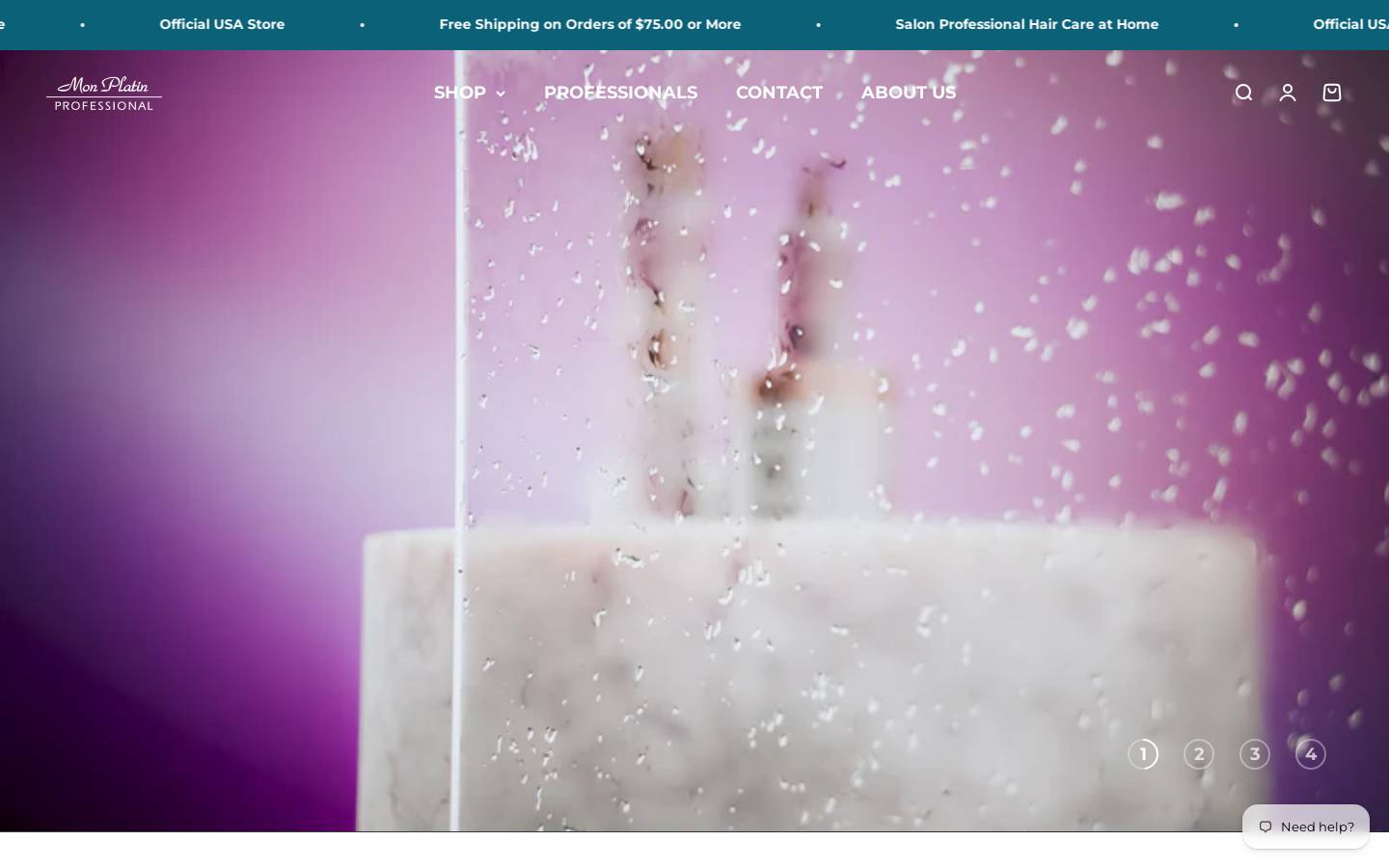 mon-platin.com homepage screenshot