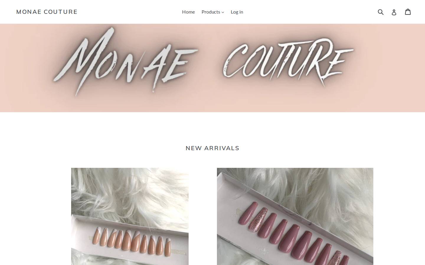 monaecouture.com homepage screenshot