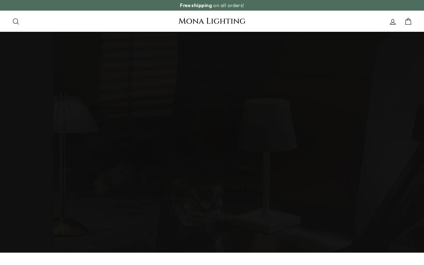 Monalighting homepage screenshot