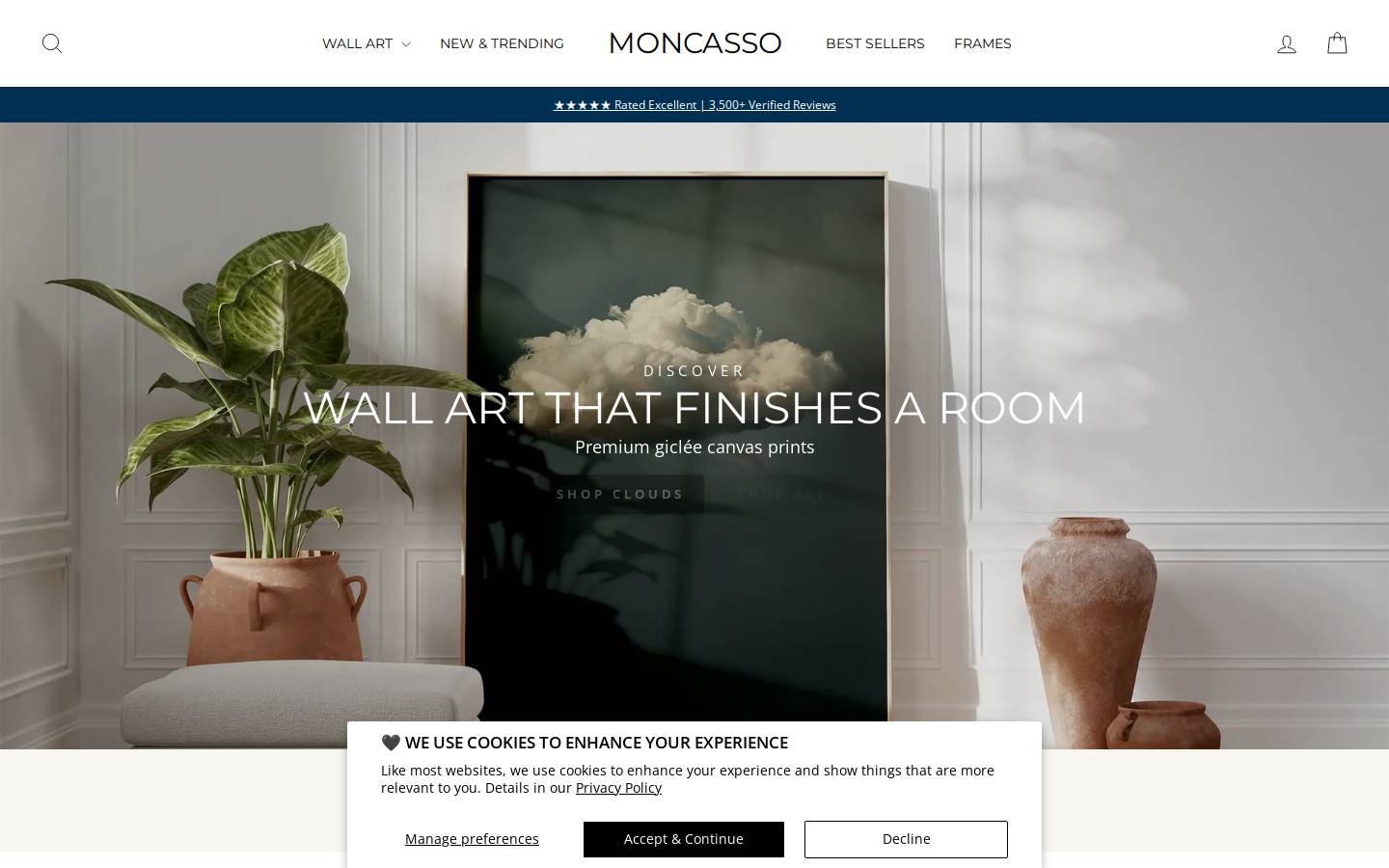 moncasso.com homepage screenshot