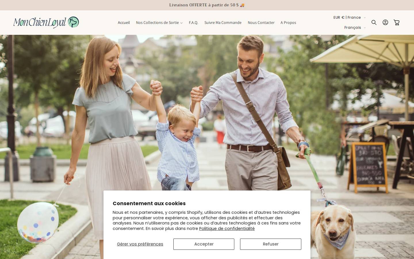 Monchienloyal homepage screenshot