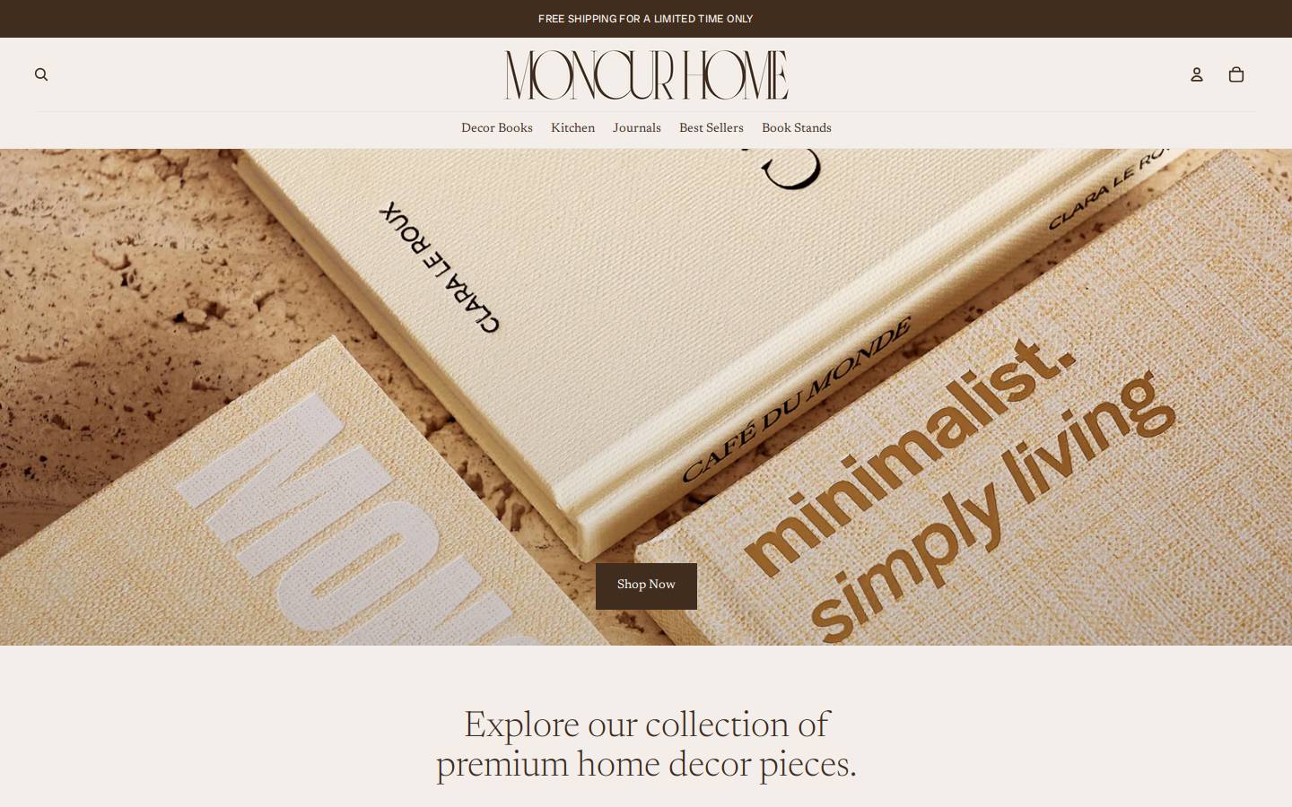 moncurhome.com homepage screenshot