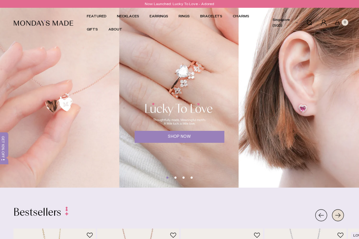 Mondays Made homepage screenshot