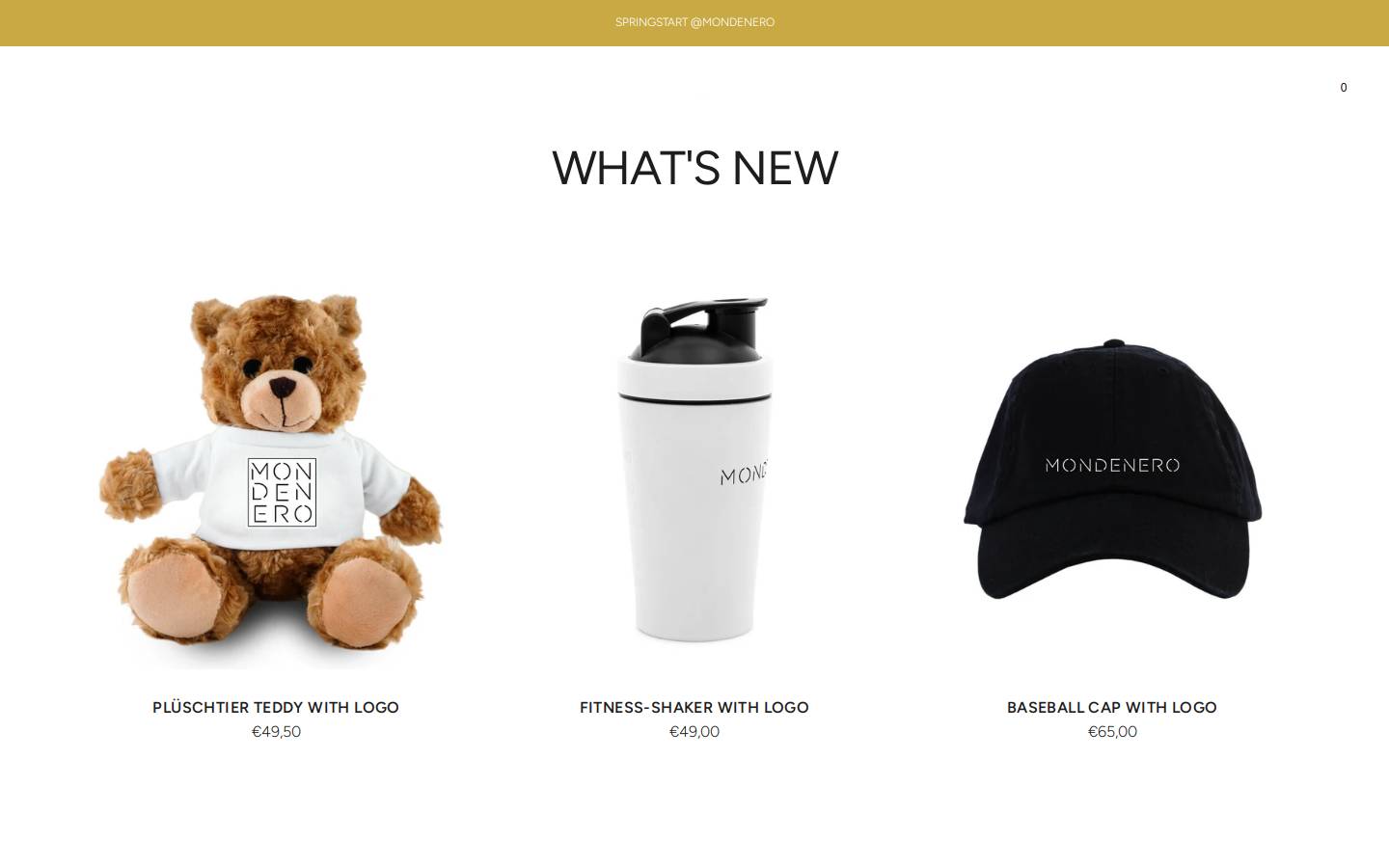 mondenero.eu homepage screenshot