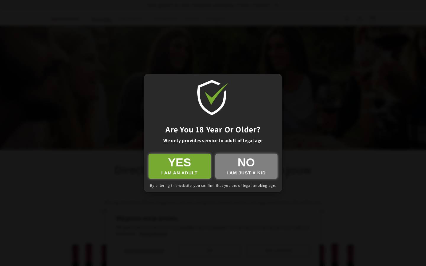 mondivin.eu homepage screenshot