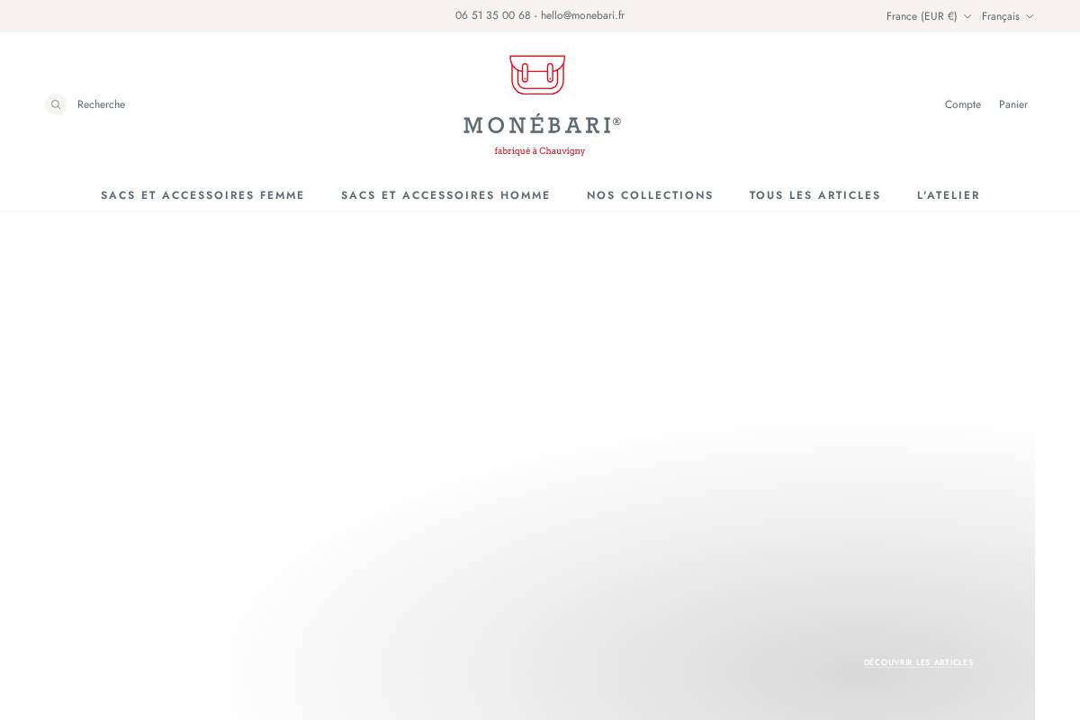 monebari.fr homepage screenshot
