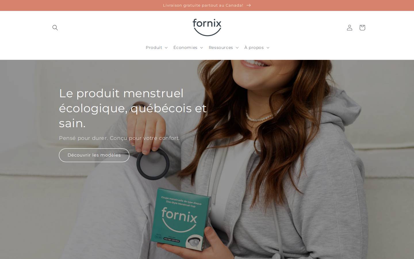 monfornix.com homepage screenshot