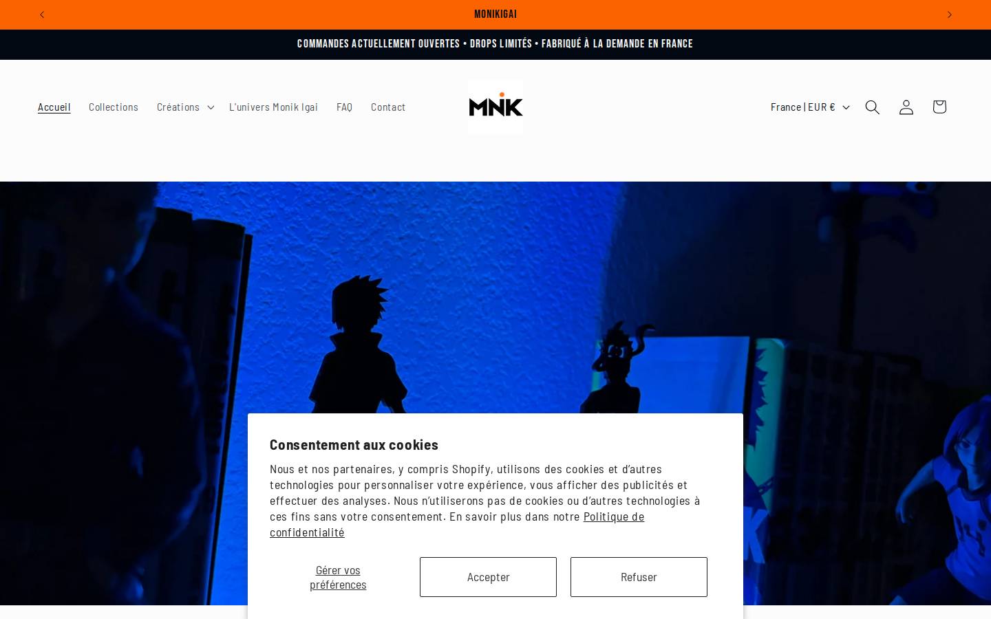 monikigai.com homepage screenshot